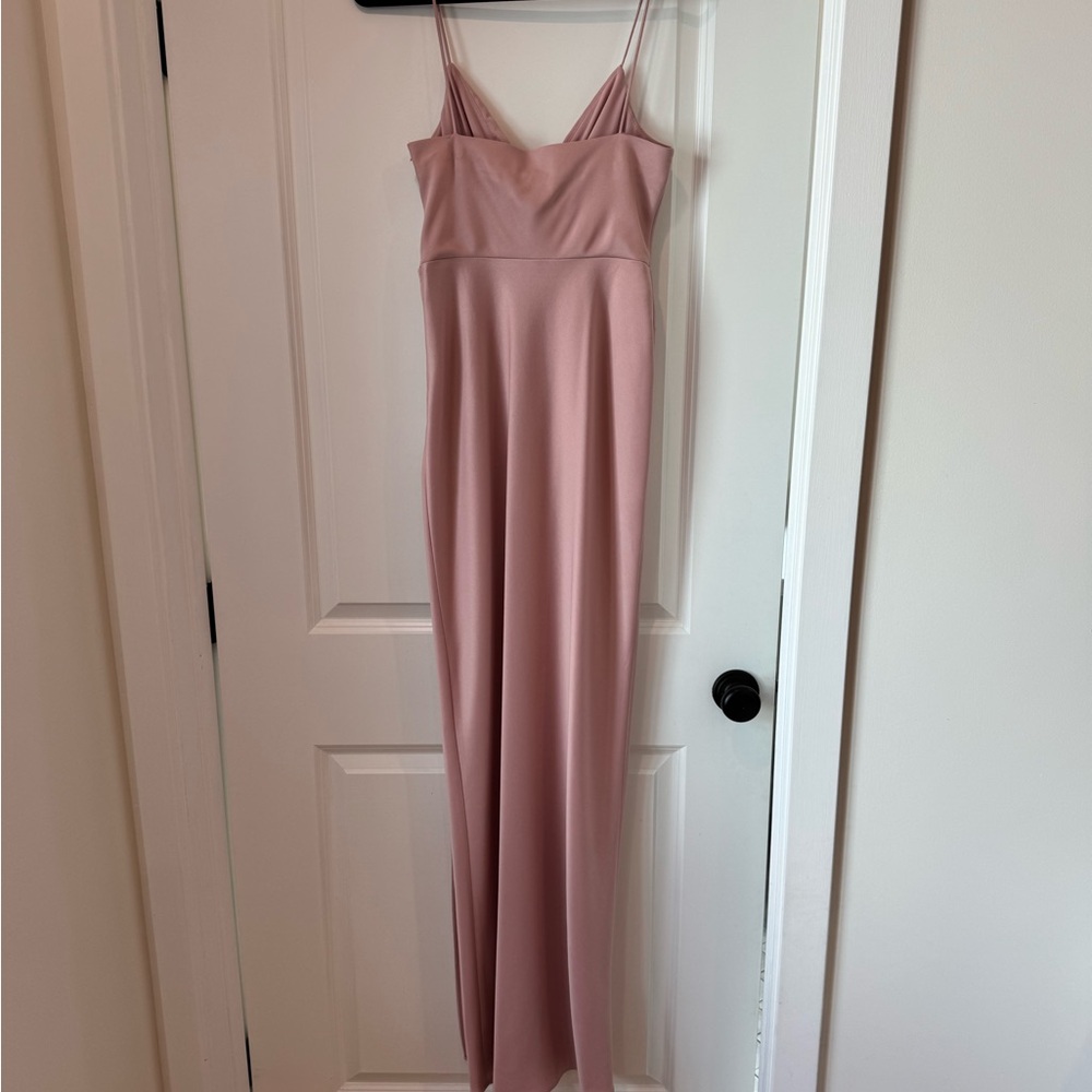 BHLDN Pink Maxi Dress